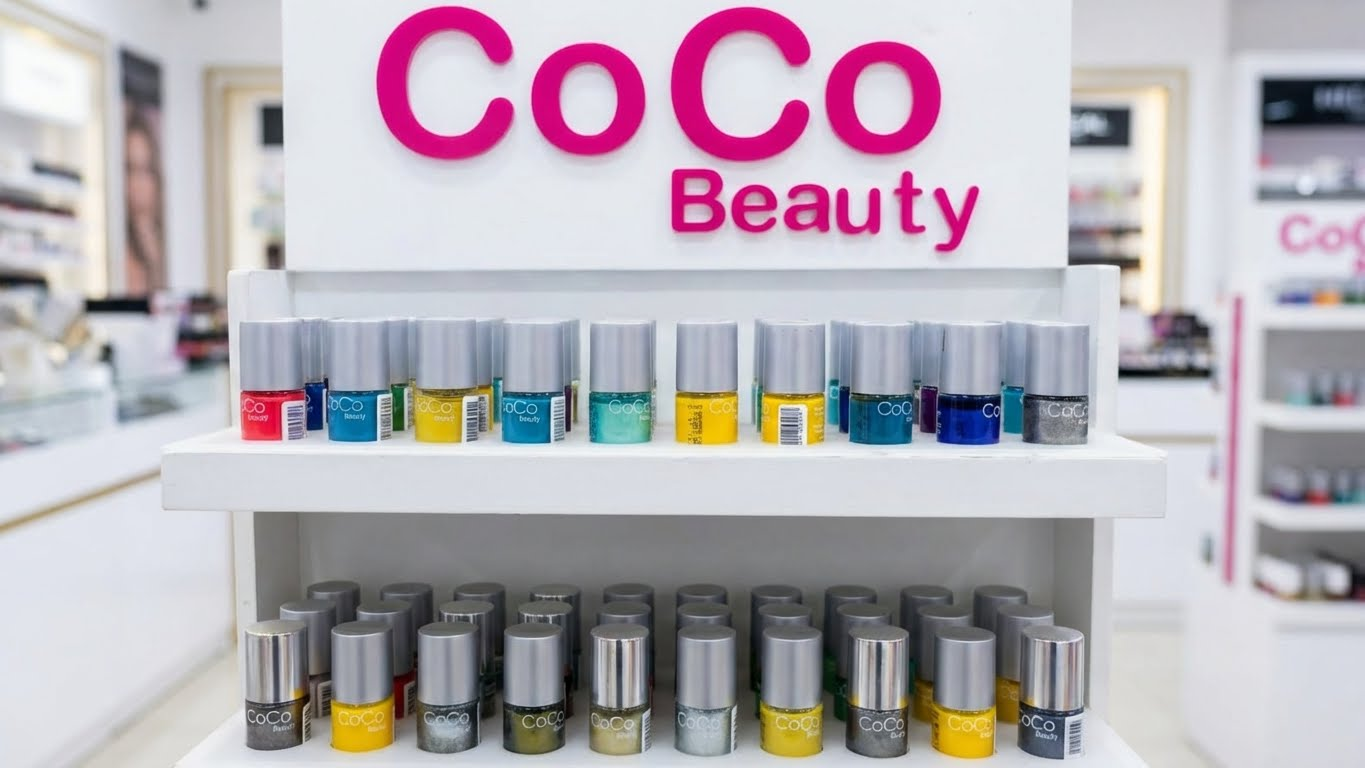 طلاء أظافر CoCo Beauty – تشكيلة ألوان متعددة