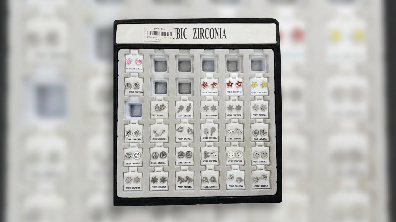 Cubic Zirconia Mini Studs Collection