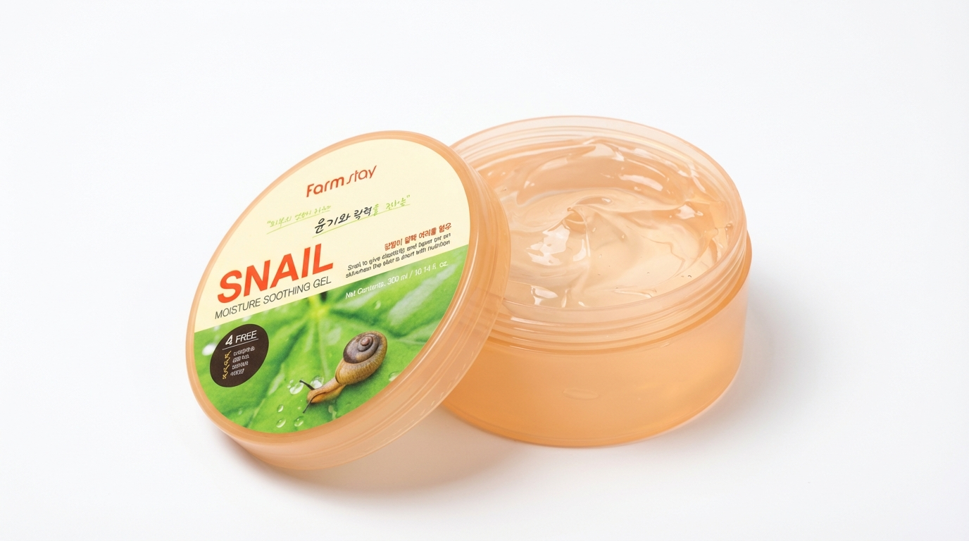 جل الجسم مرطب ومهدئ بالحلزون من فارم ستاي - 300مل