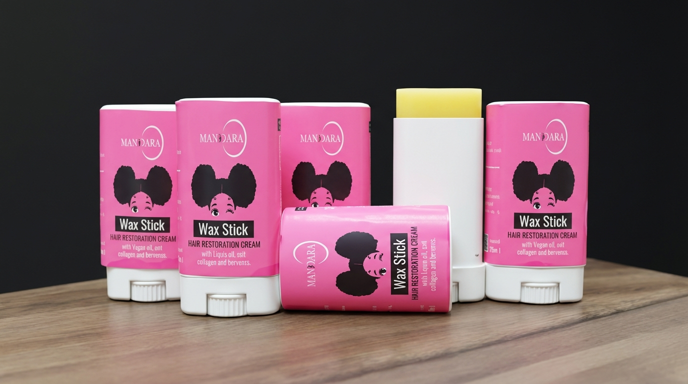 واكس ستيك لتصفيف وتثبيت الشعر من Manjara – Wax Stick Hair Restoration Cream