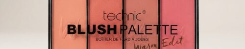 Technic Blush Palette 20 G, Warm Edit