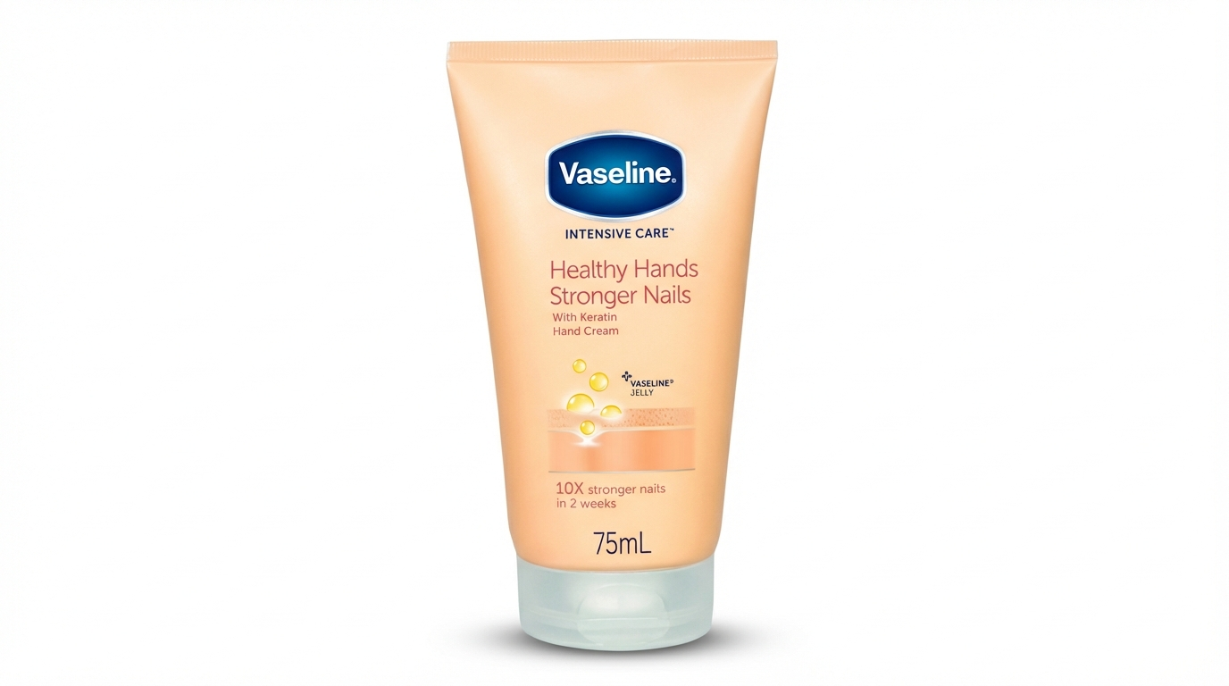 Vaseline Hand Cream Healthy Stronger Nails - 75ml