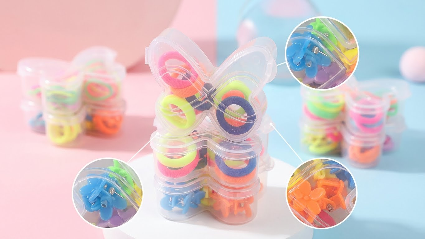 علبة الفراشة – إكسسوارات شعر أطفال