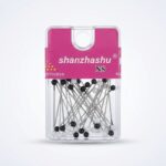 Hijab Pearl Pins – Black & White Case