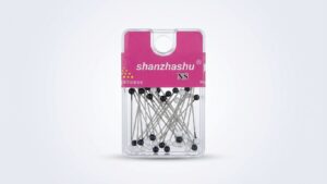 Hijab Pearl Pins – Black & White Case