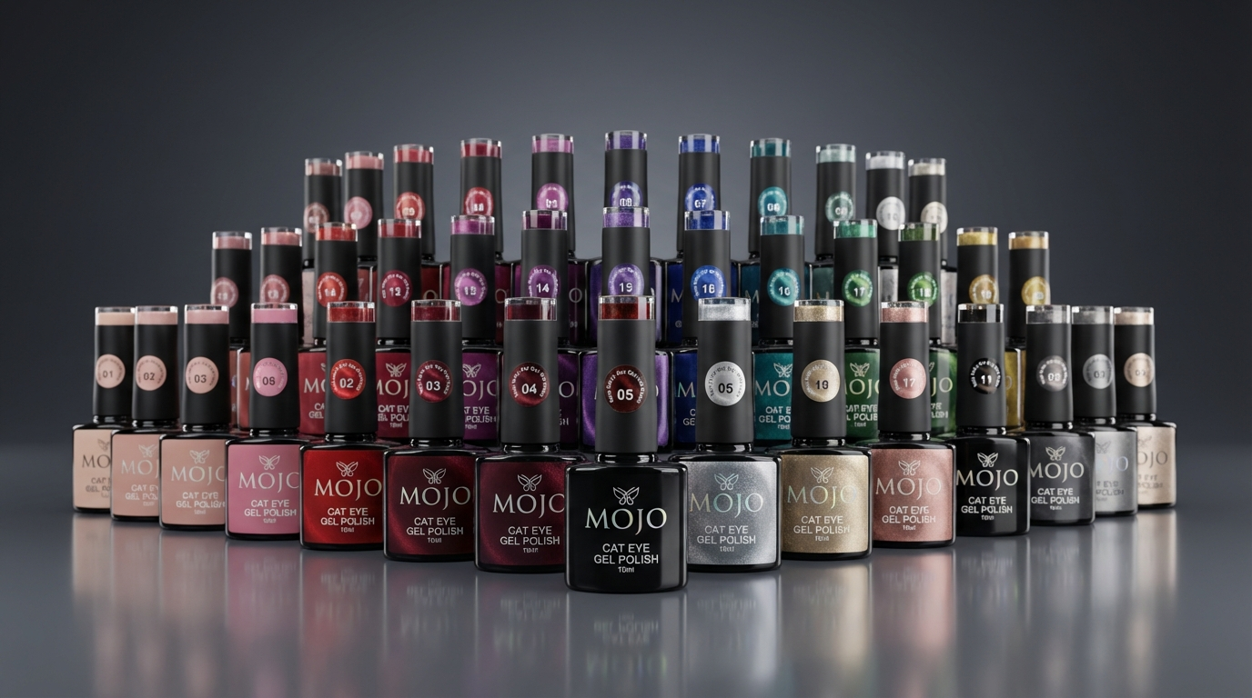 MOJO Cat Eye Gel Polish – 05 (Mojo Ruby) – 10ml