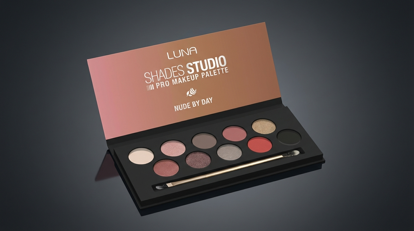 Luna Shades Studio Pro Makeup Palette – Nude By Day – 20Gm