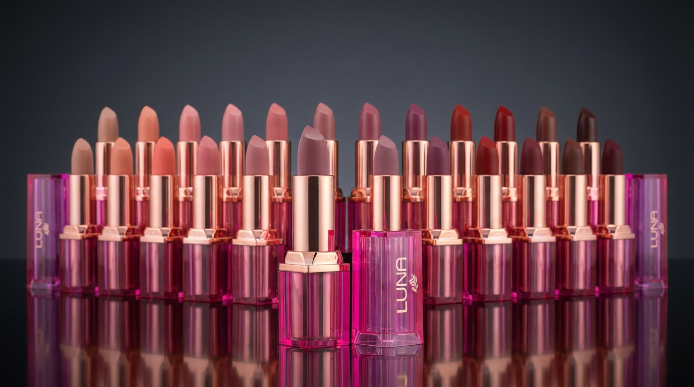 Luna City girl lipstick semi matte