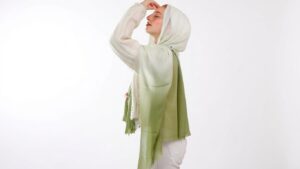طرحة شاش حريمي سادة