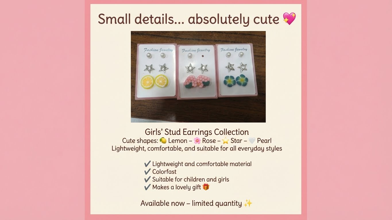 Cute Mini Earrings Collection