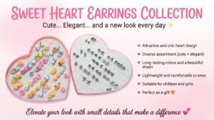 Sweet Heart Earrings Collection