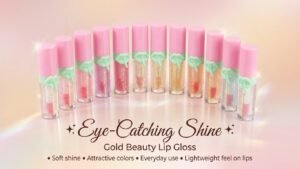 Gold Beauty Lip Gloss – ليب جلوس لامع بألوان متنوعة