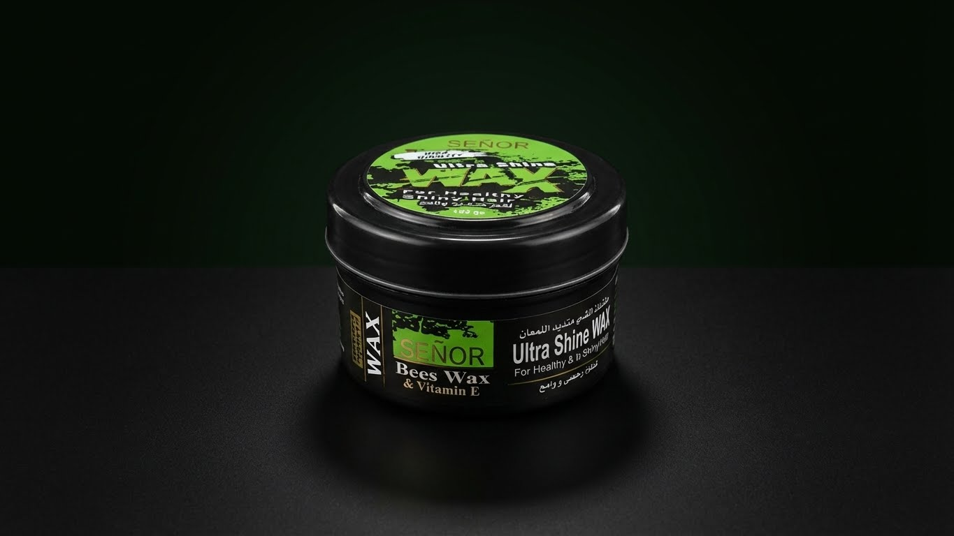 واكس تصفيف الشعر سينور Ultra Shine – لمعان فائق بزيت الشمع وفيتامين E