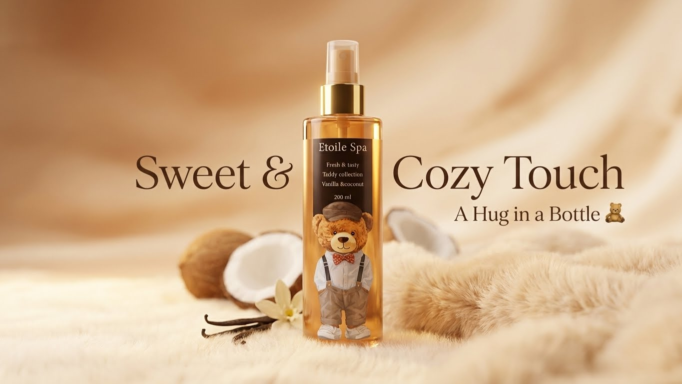 بودي سبلاش إتوال سبا – فانيليا وجوز الهند (Teddy Collection) 200 مل