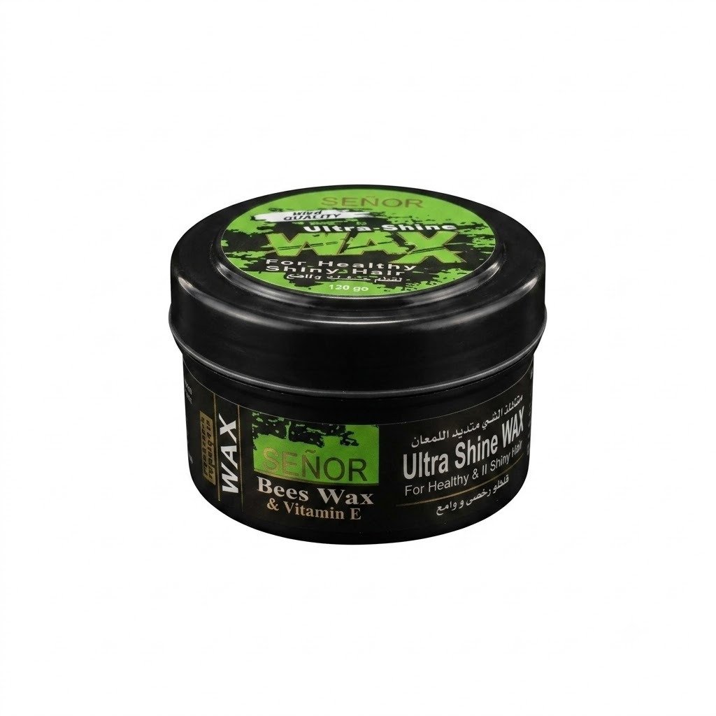 واكس تصفيف الشعر سينور Ultra Shine – لمعان فائق بزيت الشمع وفيتامين E واكس تصفيف الشعر سينور Ultra Shine – لمعان فائق بزيت الشمع وفيتامين E