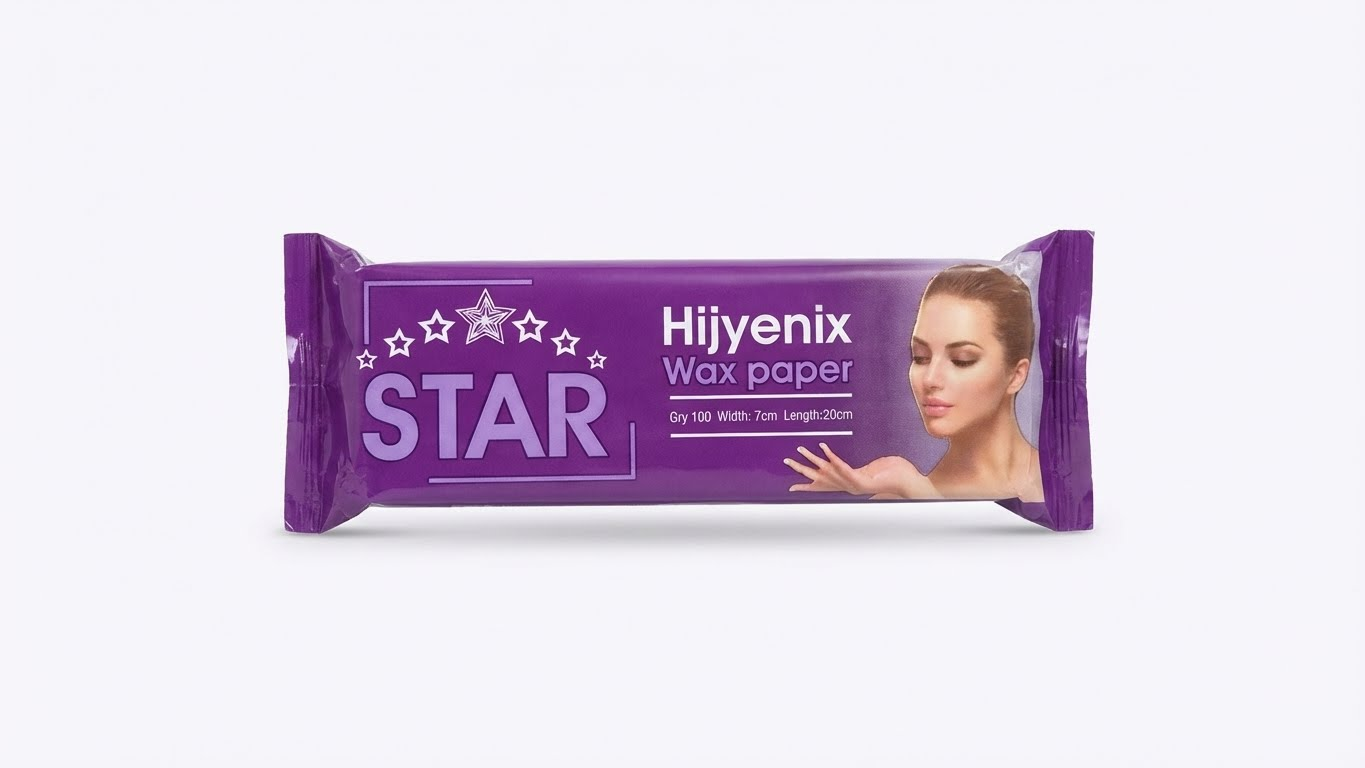 STAR Hijvenix – Wax Paper (شرائط شمع ورقية لإزالة الشعر)