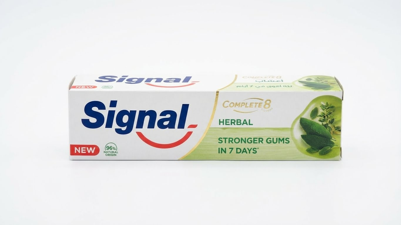 Signal Complete 8 Herbal – أعشاب طبيعية لتقوية اللثة