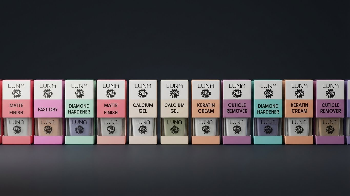 مجموعة LUNA Nail Spa – علاجات وعناية متكاملة للأظافر