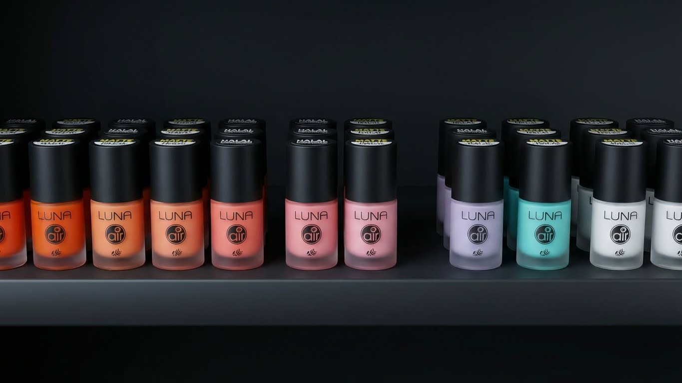 منكير لونا LUNA Air – طلاء أظافر حلال مط (Matte) قابل للتنفس