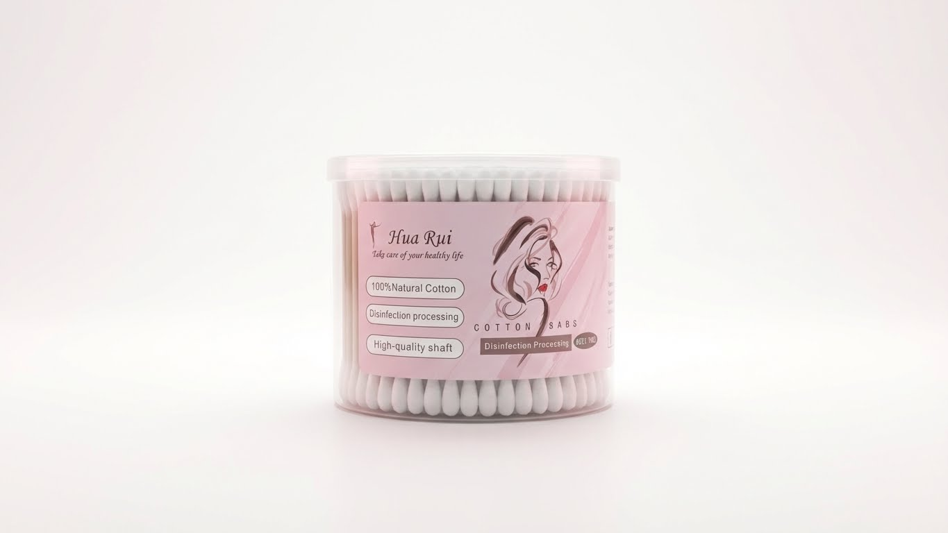 أعواد قطن طبية هوا روي – 100% قطن طبيعي معقم