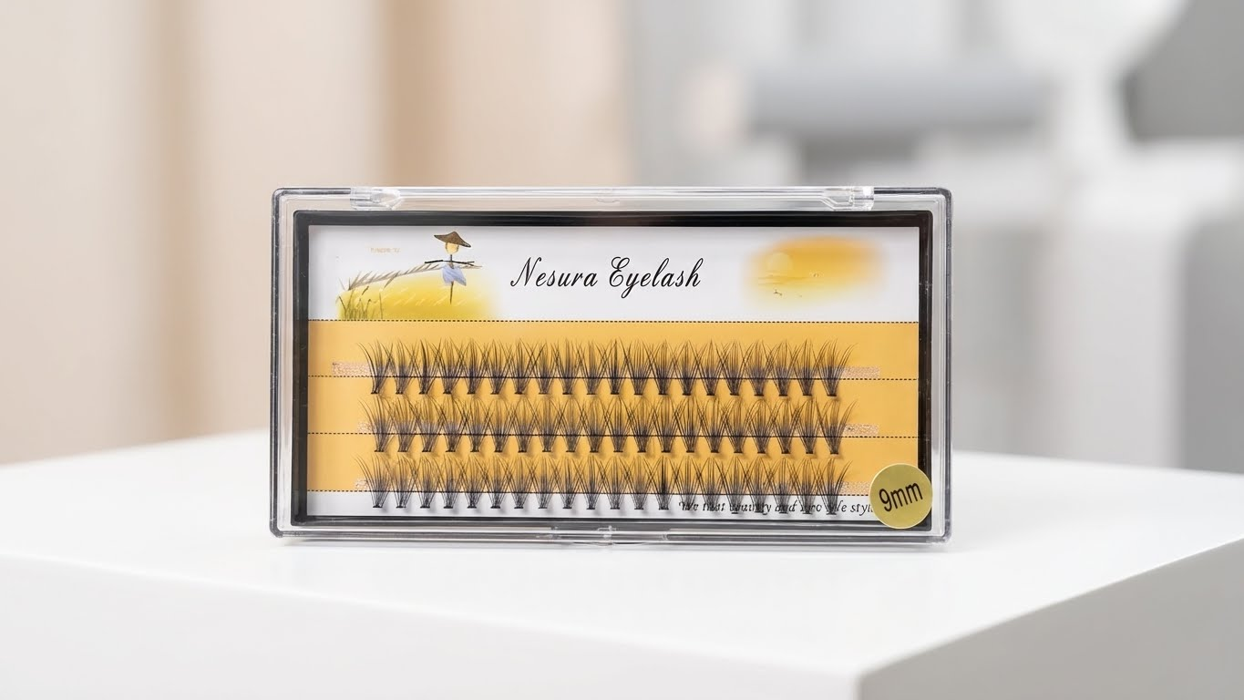 رموش فردية جاهزة ناتشورال – Neura Eyelash طول 9 مم
