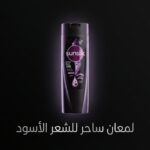 صانسيلك شامبو للشعر لمعان ساحر للشعر الأسود 190 مل