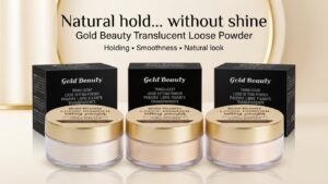 بودرة تثبيت شفافة جولد بيوتي – Loose Setting Powder (35 جم)
