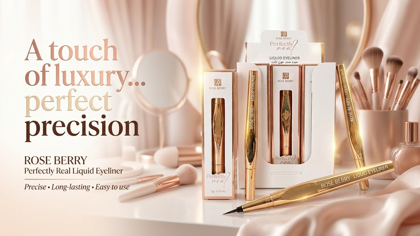 آيلاينر سائل روز بيري – Perfectly Real Liquid Eyeliner