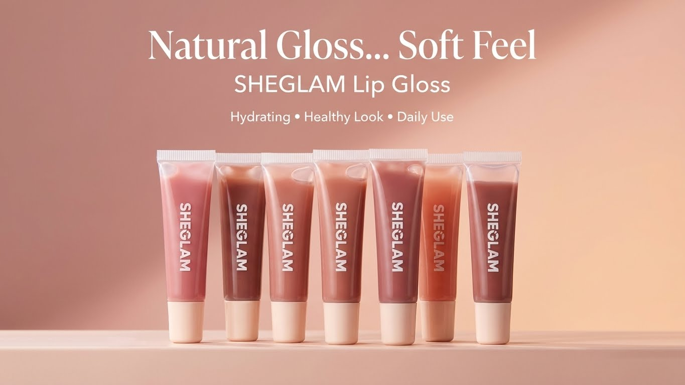 Sheglam Lip Gloss – ليب جلوس مرطب بلون طبيعي