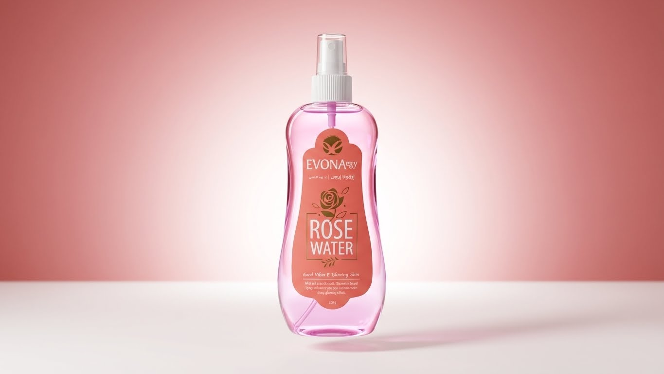 ماء الورد الطبيعي – Rose Water من EVONA egy