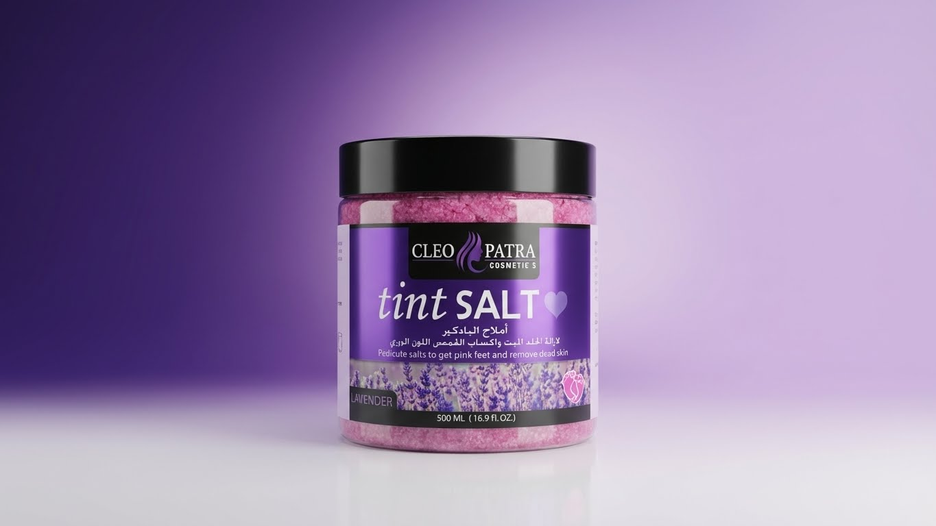 تينت سولت – Tint Salt أملاح باديكير من Cleo Patra Cosmetics
