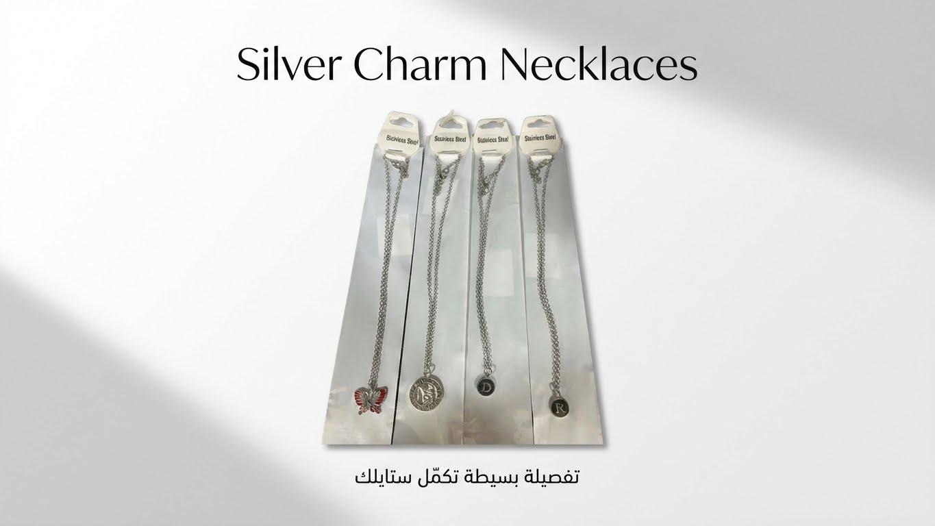 Silver Charm Necklaces