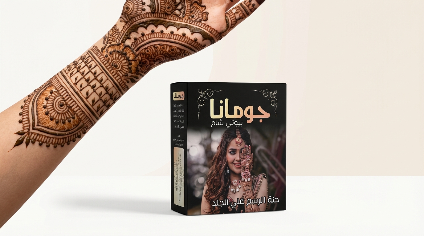 حنة جومانا على الجلد