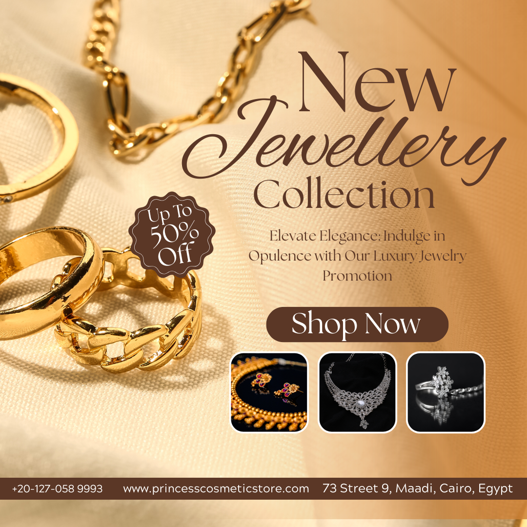 Brown And White Modern New Jewellery Instagram Post