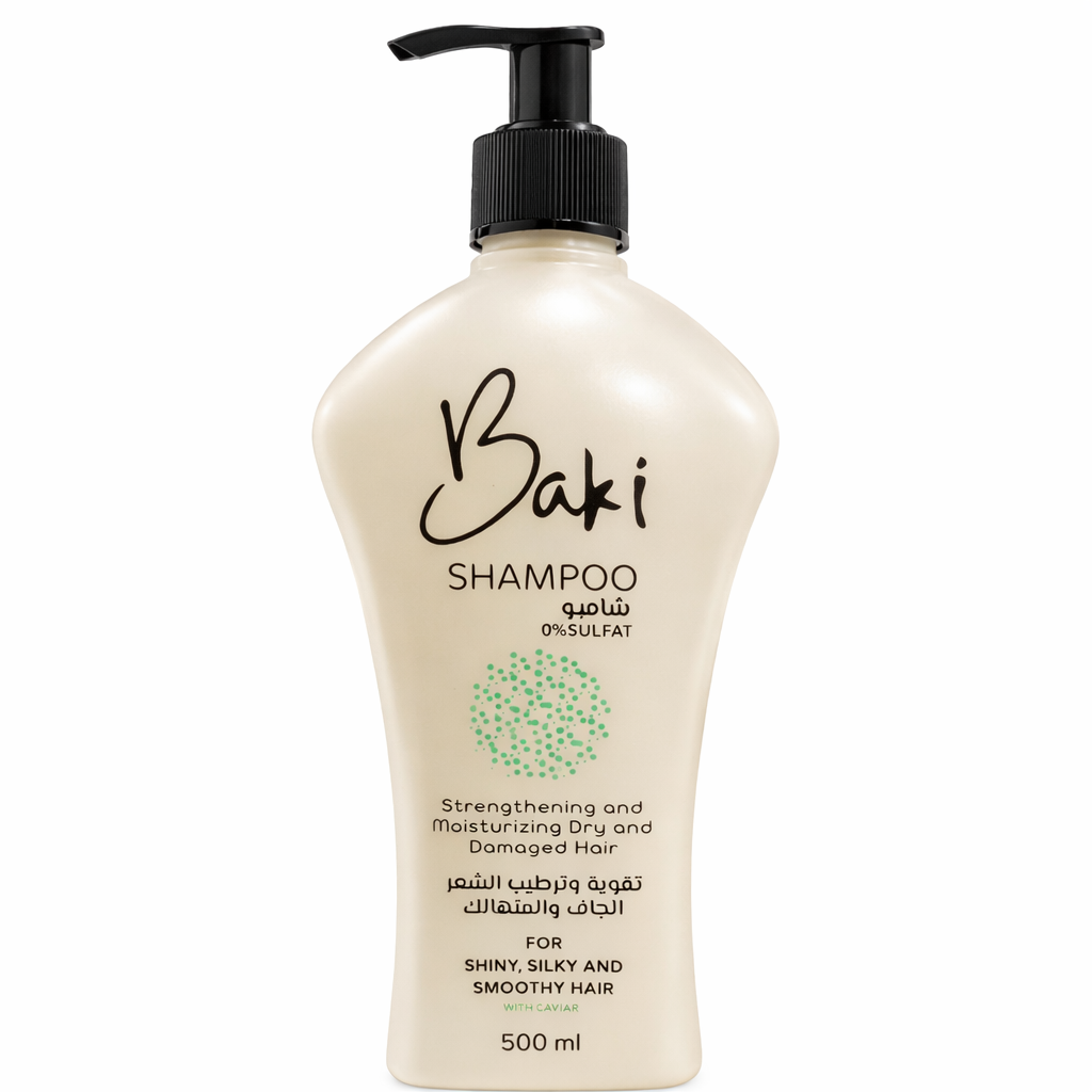 شامبو باكي بالكافيار – خالي من السلفات 0%