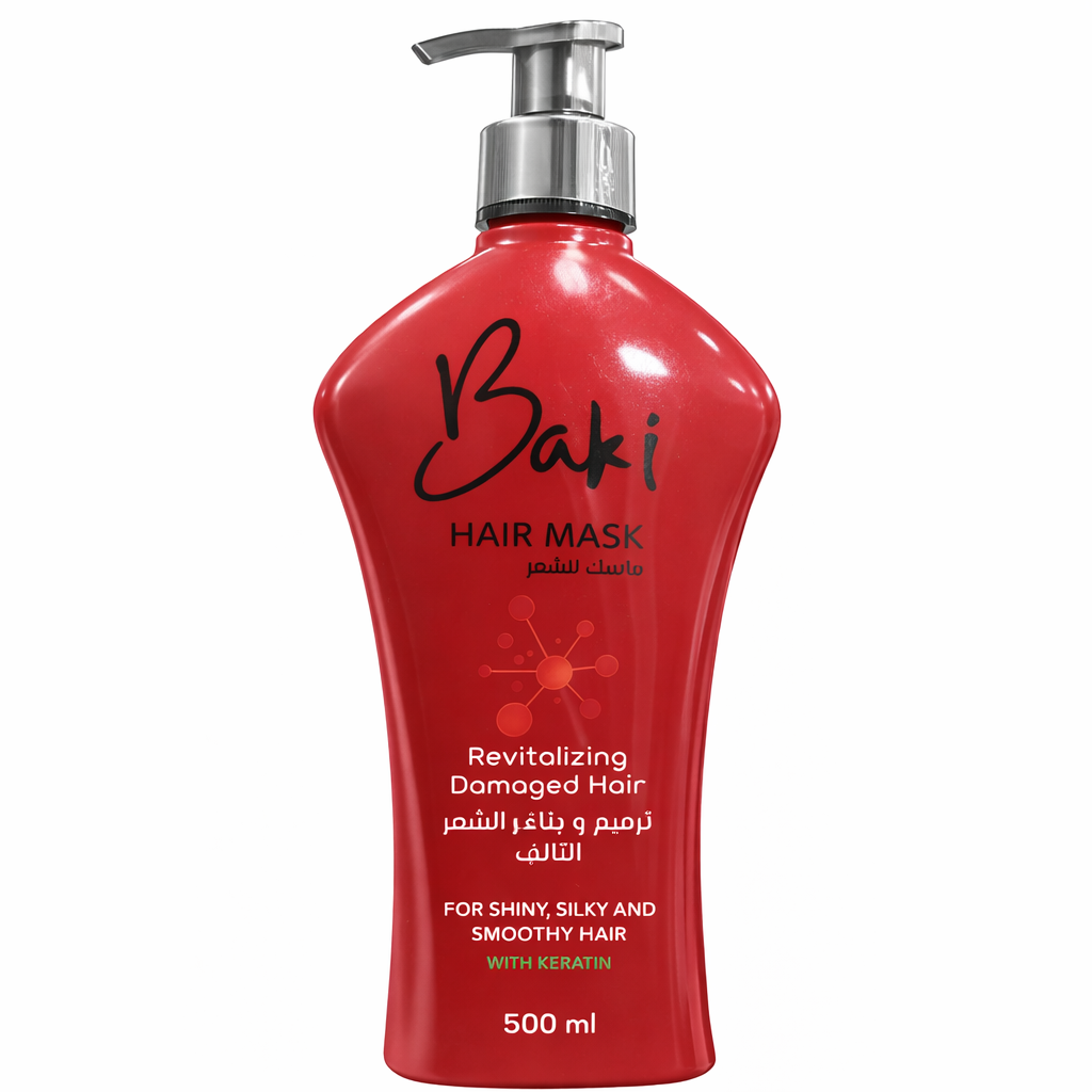 ماسك شعر باكي بالكيراتين لإصلاح وترميم الشعر التالف