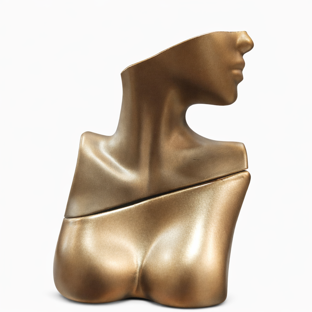 عطر تمثال المرأة الذهبي – Golden Lady Sculpture Perfume