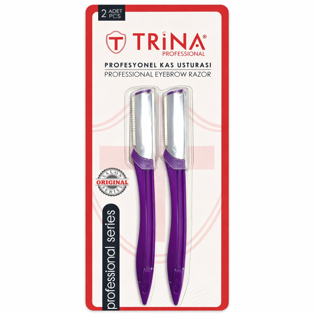 موس حواجب احترافي TRINA Professional – عبوة 2 قطعة