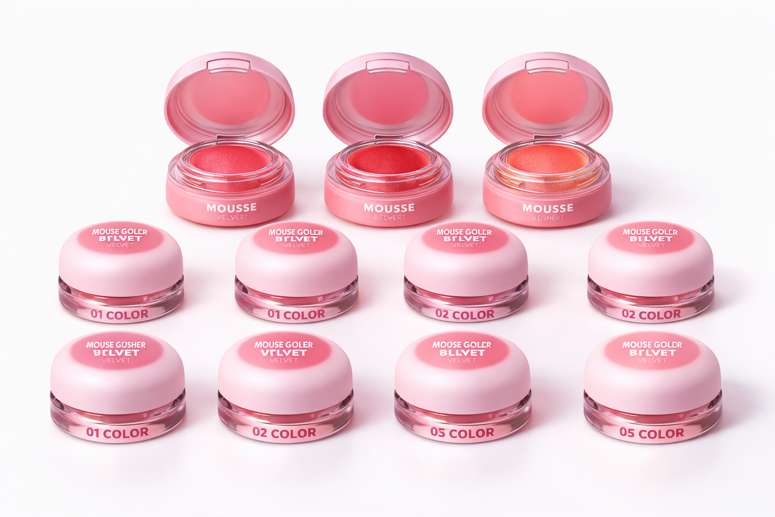 بلاشر موس روز جولد بلمسة مخملية – Rose Gold Mousse Blusher Velvet