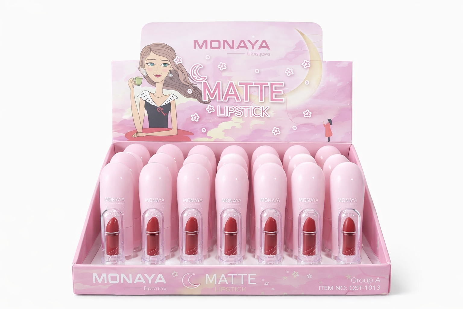 روج مونايا مطفي بملمس ناعم – Monaya Matte Lipstick