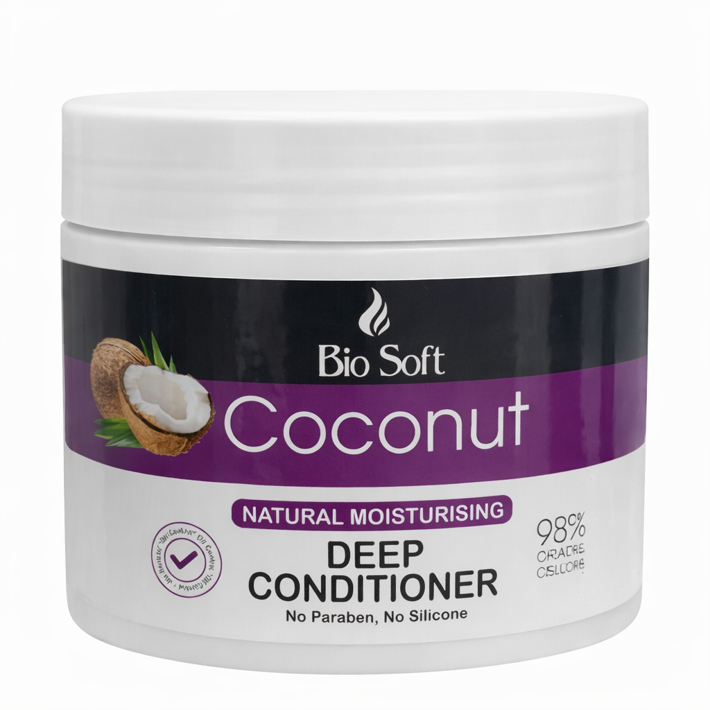 حمام كريم جوز الهند Bio Soft Coconut Deep Conditioner