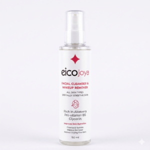 غسول الوجه ومزيل المكياج من إيكو جويا لجميع أنواع البشرة - Eico Joya Facial Cleanser & Makeup Remover (150ml)