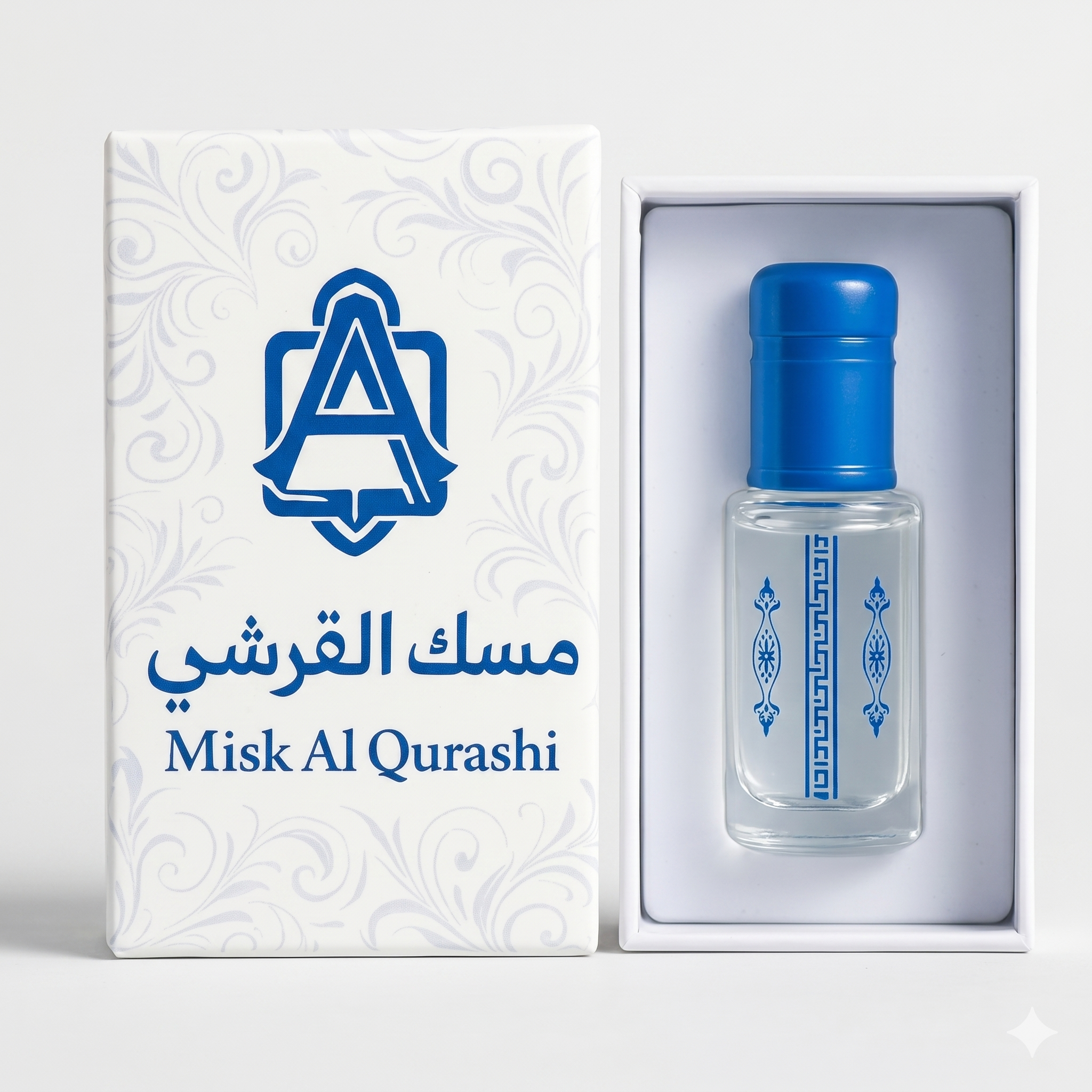 مسك القرش الأبيض الأصلي للطهارة – عطر زيتي مركز 6 مل خالي من الكحول – Musk Al Qurash Perfume Oil