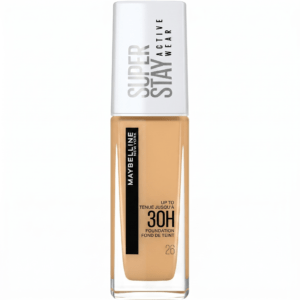 فاونديشن ميبيلين سوبر ستاي أكتيف وير 30 ساعة - درجة 26 Buff Nude - تغطية كاملة وثبات جبار - Maybelline Superstay Active Wear