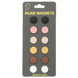 دبابيس طرحة مغناطيس أصلية – ثبات جبار وحماية كاملة للطرحة – Magnetic Hijab Pins