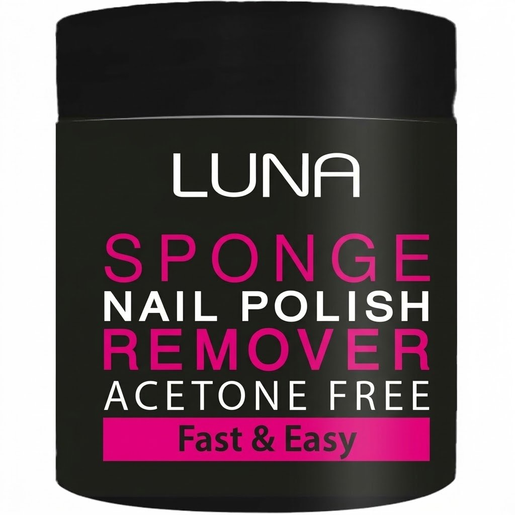 Luna Sponge Nail Polish Remover Acetone Free 30 ml