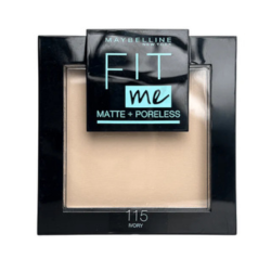 باودر فت مي مايبلين درجة 115 | Maybelline fit me matte poreless powder 115