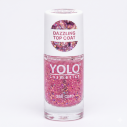 ملمع ومثبت طلاء الأظافر الجليتر يولو - دازلينج توب كوت | Yolo Dazzling Top Coat Nail Care
