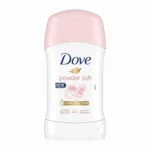 مضاد ومزيل تعرق دوف ستيك بودر سوفت بحجم 40 جم حماية 48 ساعة - Dove Powder Soft Antiperspirant Stick