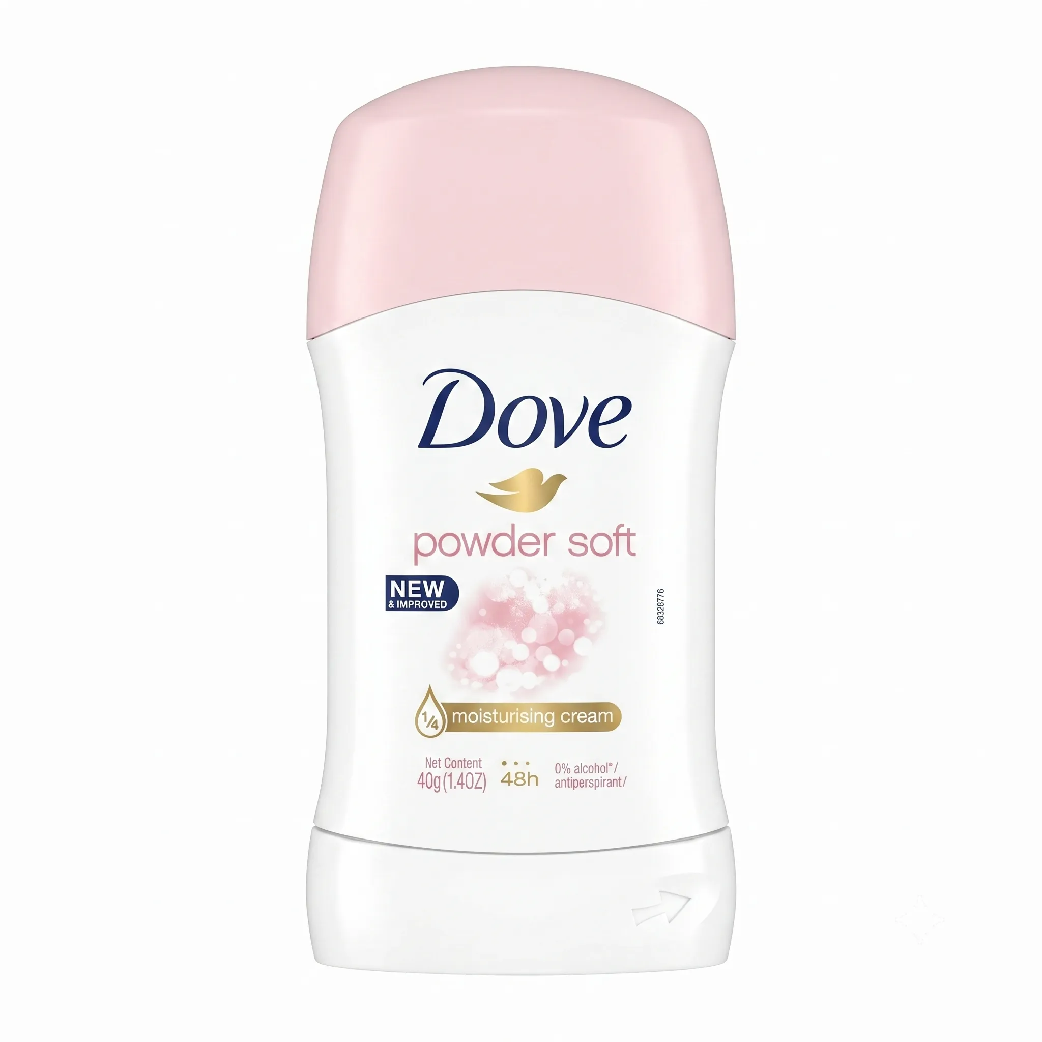 مضاد ومزيل تعرق دوف ستيك بودر سوفت بحجم 40 جم حماية 48 ساعة - Dove Powder Soft Antiperspirant Stick